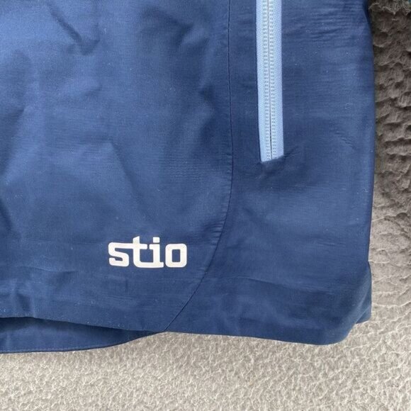 Stio Ski Jacket Womens Large Blue Environ Waterproof Snowboard Gorpcore Workwear - Picture 3 of 12